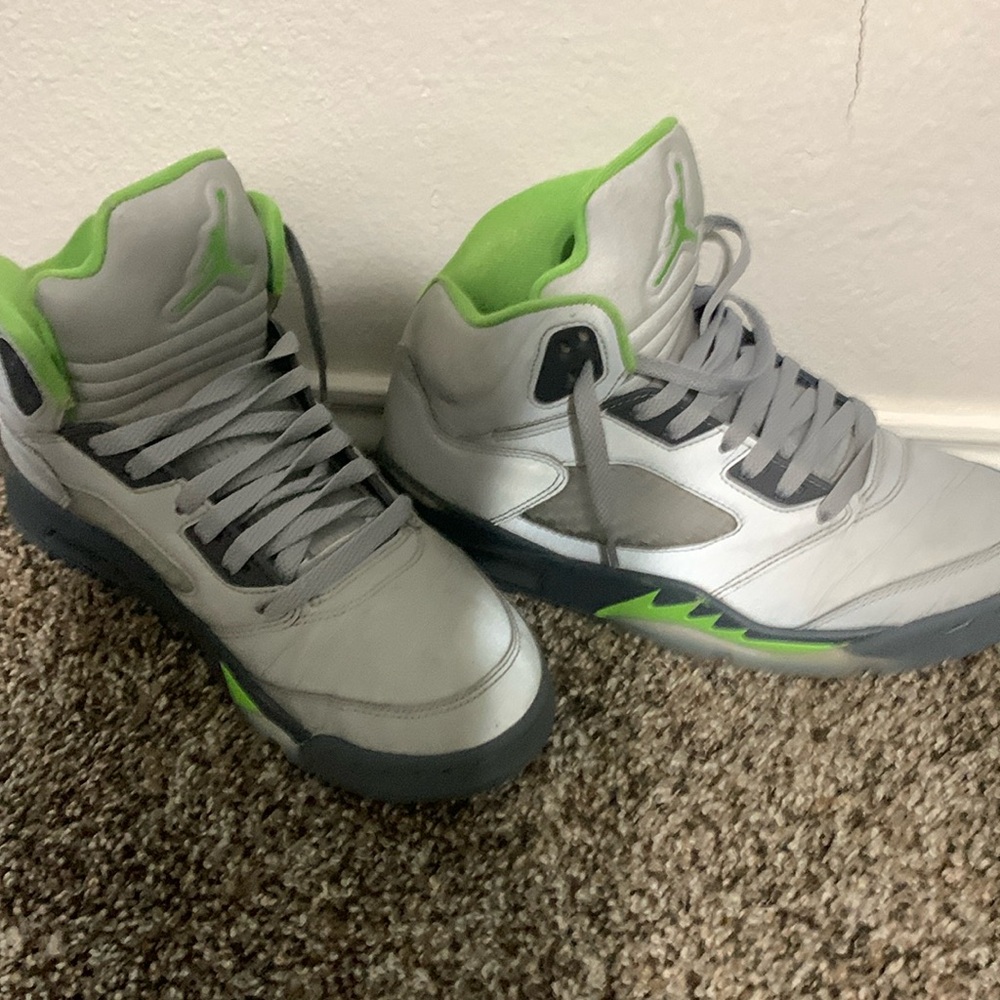 Jordan 5 retro green bean